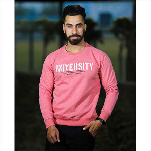 Mens Fancy Round Neck Sweatshirt