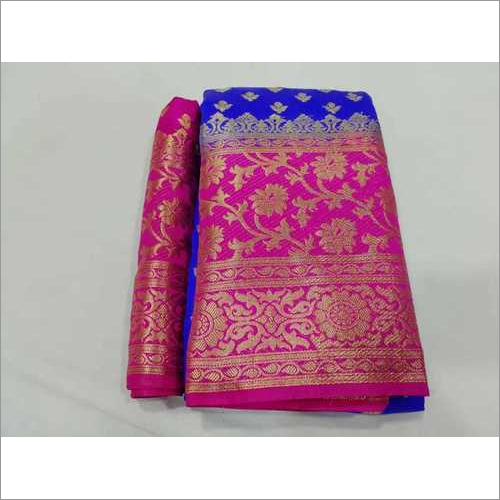 Women's Heavy Kanjivaram Rich Pallu Design Sarees