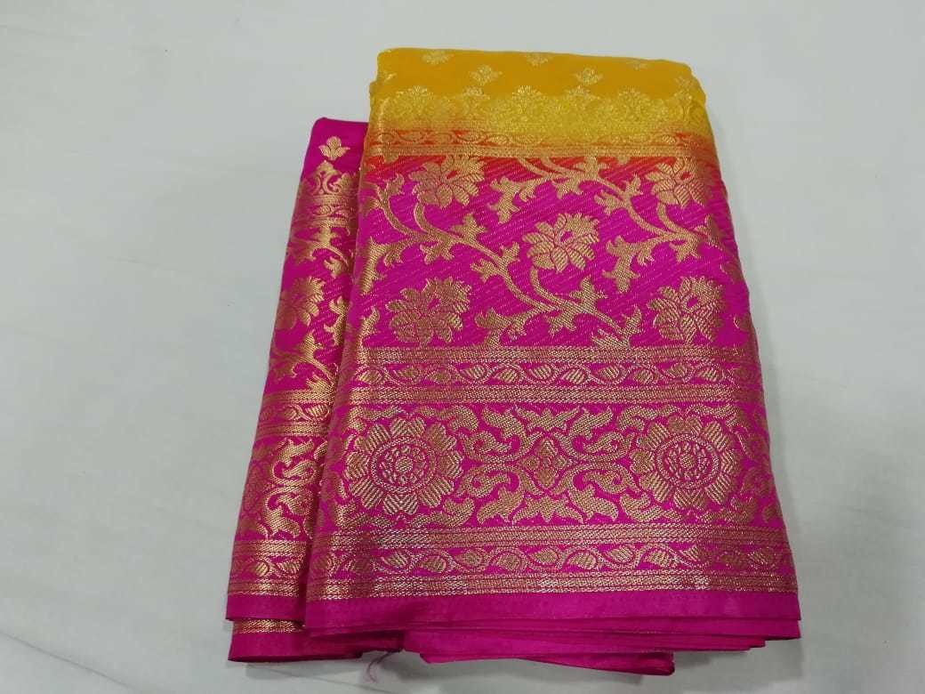 Women's Heavy Kanjivaram Rich Pallu Design Sarees