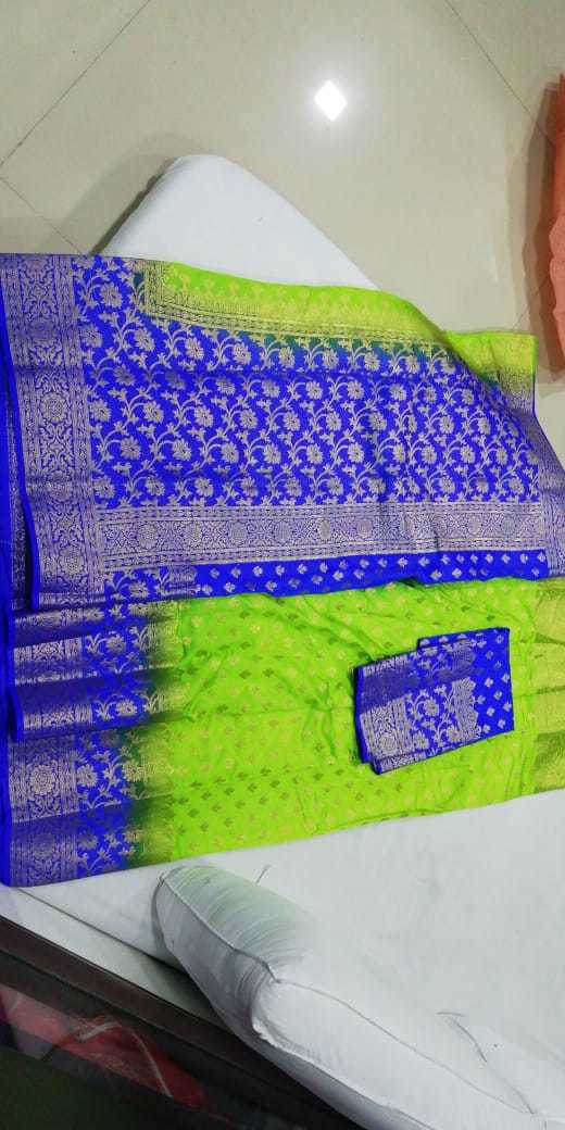 Women's Heavy Kanjivaram Rich Pallu Design Sarees