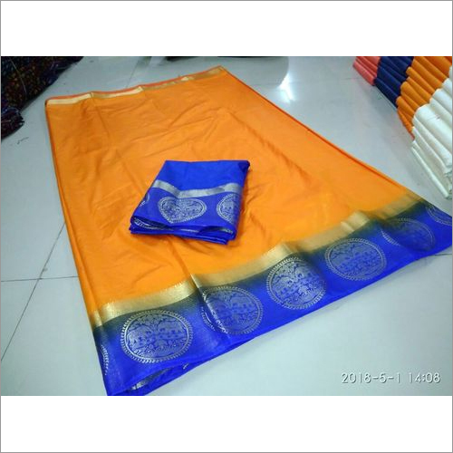 PLAIN  KANJIVARAM SILK SAREE