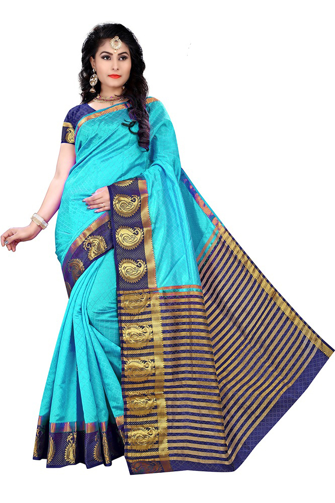 WOMEN'S KANJIVARAM SILK SAREE