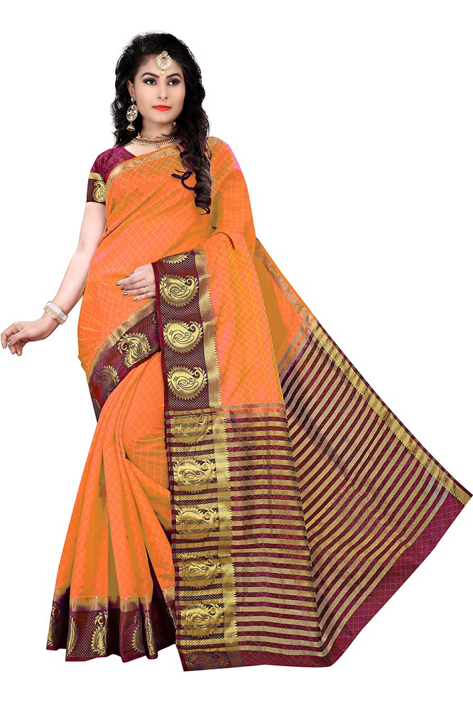 WOMEN'S KANJIVARAM SILK SAREE