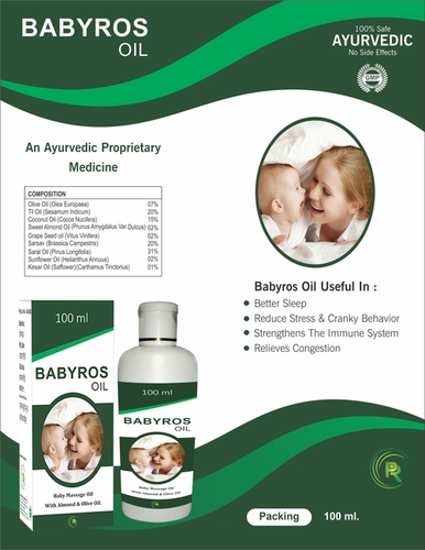 Baby Massage Oil - Age Group: Infant