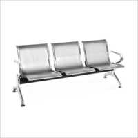 Chrome Plated Three Seater Bench