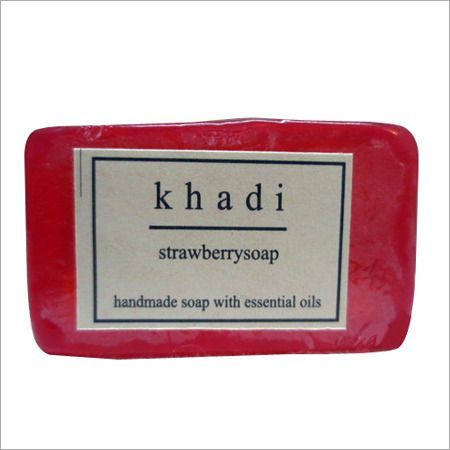 Khadi Strawberry Soap