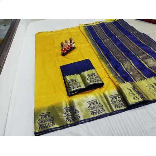 Tussar Silk Kanjivaram Saree