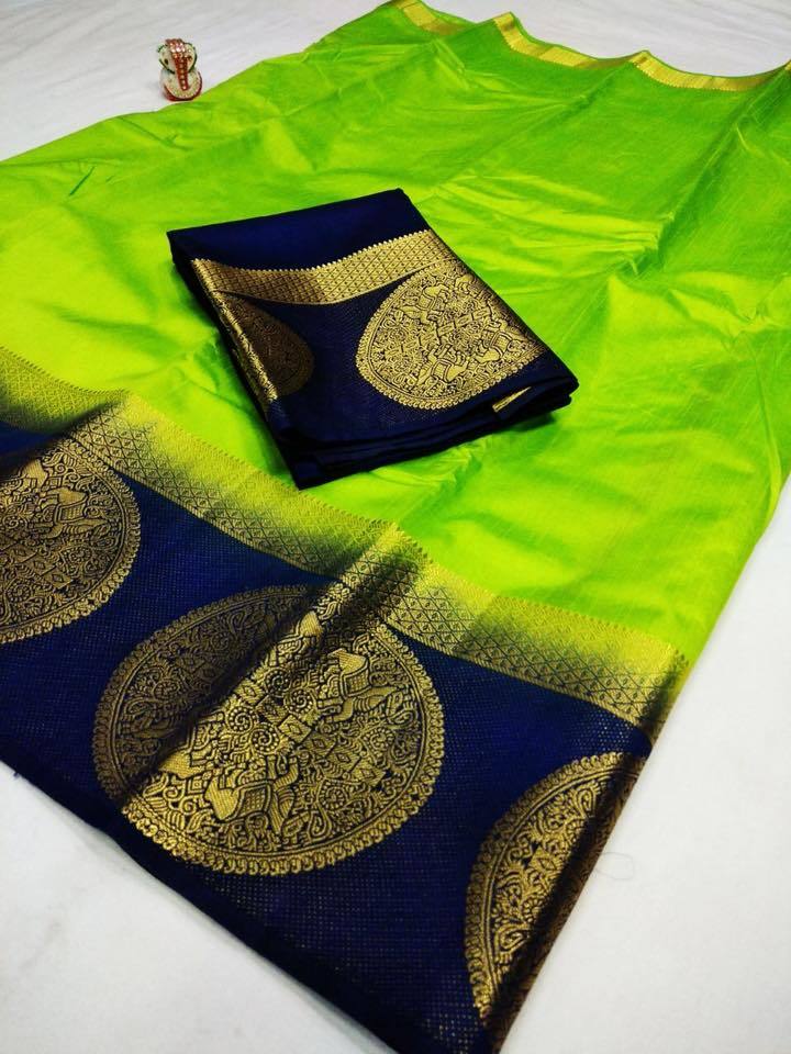 Heavy Jacquard Kanjivaram Sarees