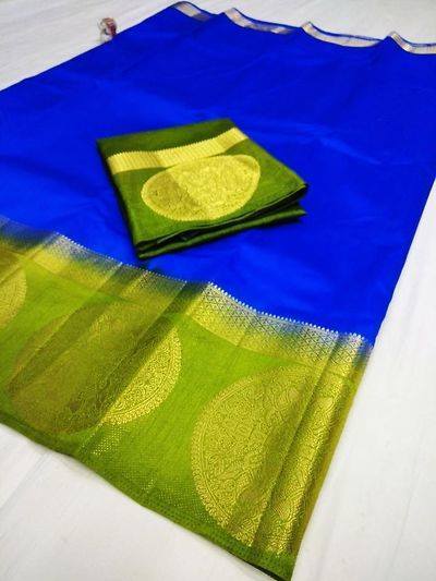 Heavy Jacquard Kanjivaram Sarees