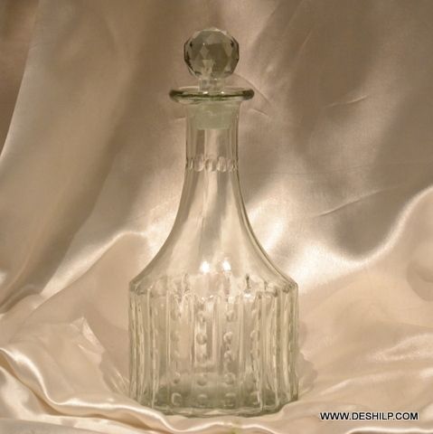 Clear Glass Perfume Bottle