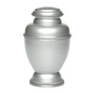 Triumph Metal Cremation Urn in Silver