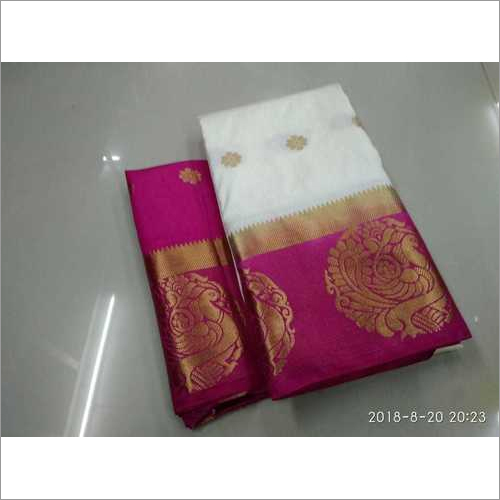 Kanjivaram Jacquard Silk Saree