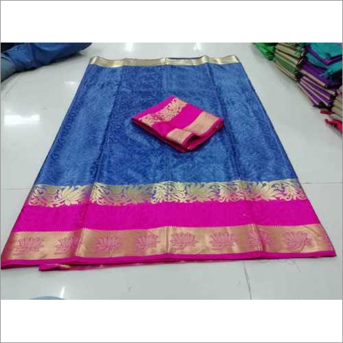 Butta Kanjivaram Saree For Women's