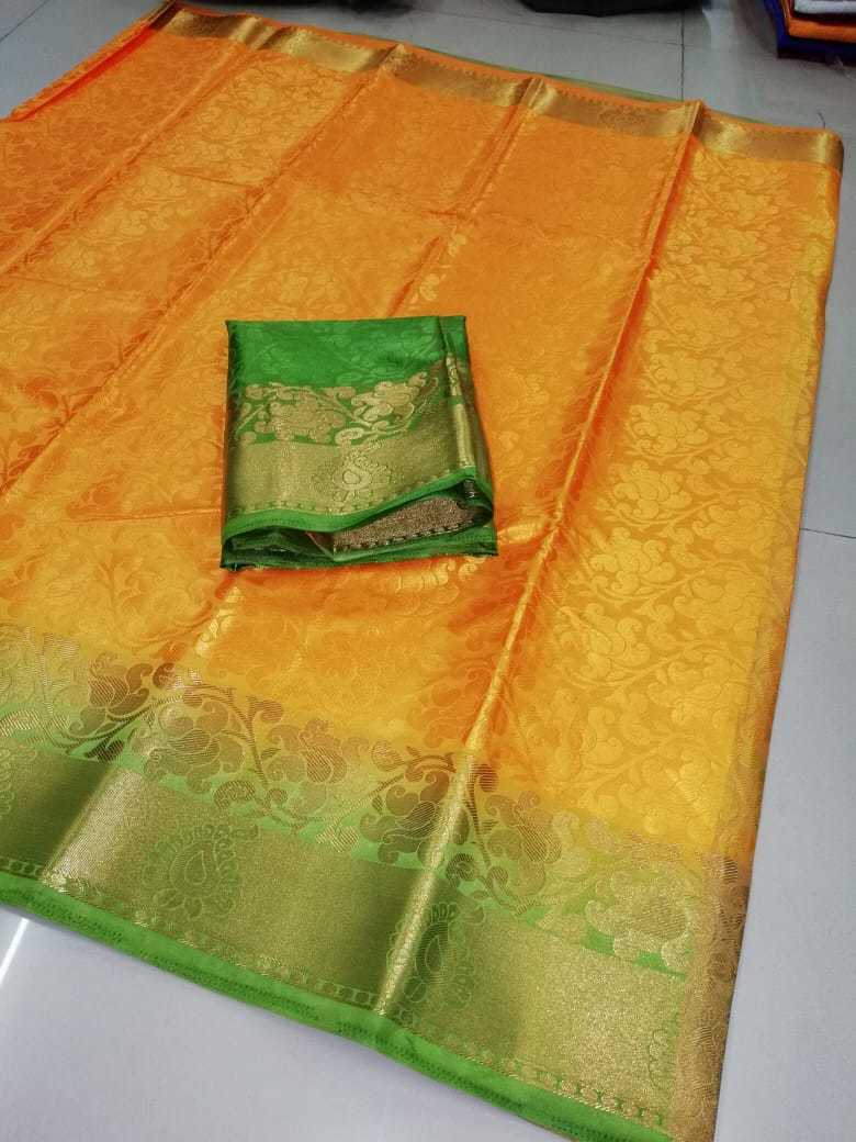 Women's Kanjivaram Butta Saree
