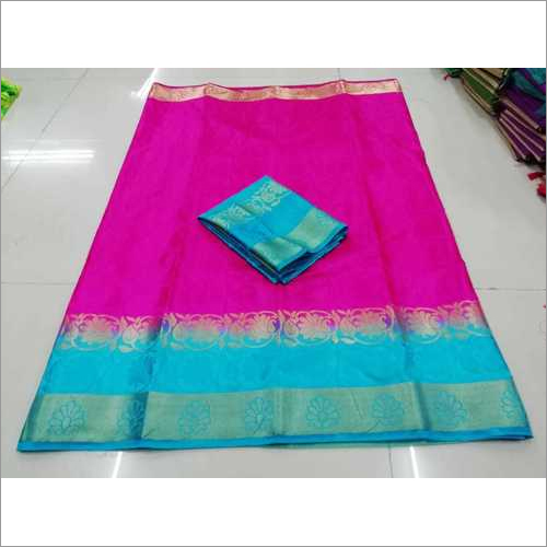 Butta Kanjhivaram Silk Saree