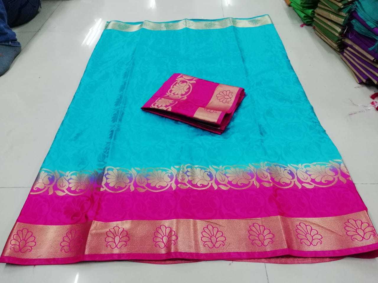 Butta Kanjhivaram Silk Saree
