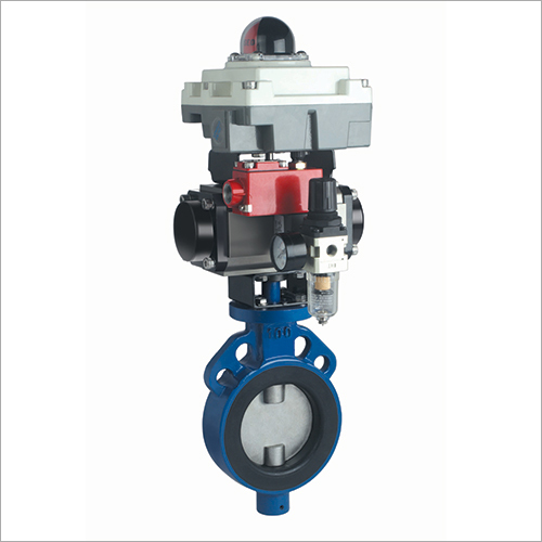 Butterfly Valves with Rotery Actuatorand Accessories