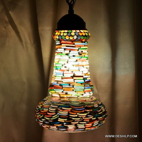 Mosaic Wall Hanging Lamp