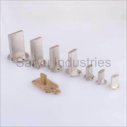 Silver And Golden Brass Hrc Fuse Contacts