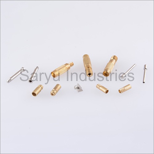 Polished Brass Precision Components