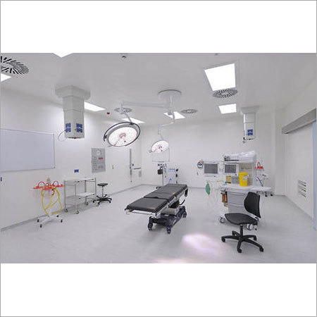 White Black Modular Operation Theater