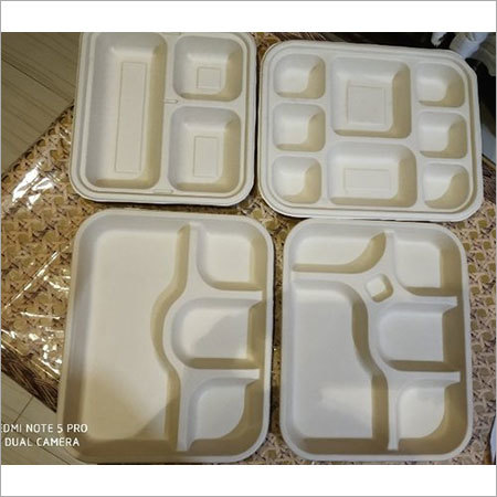 Biodegradable Meal Tray(Baggase Tray)