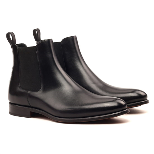 Long Black Leather Boot