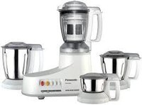Panasonic Mixer Grinder - Steel Body, Standard Size, Available In Various Colors | 750 Watt & 1 H P Motors, High Speed, Multi Function Jar, 2 Years Warranty