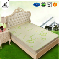 Waterproof Mattress Pad Protector Cover Breathable Fitted Mattress Cover