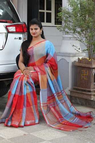 Cotton Linen Sarees Cotton Linen Sarees