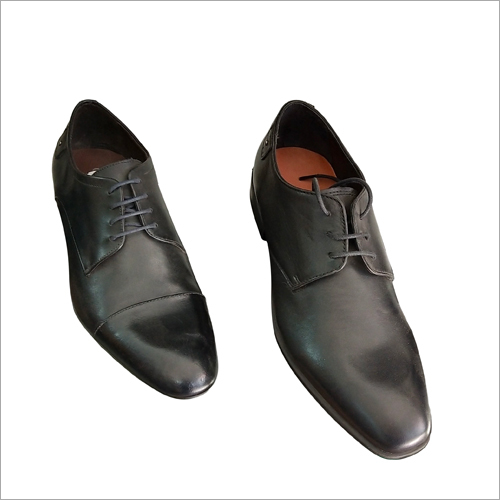 Mens Black Leather Formal Shoes