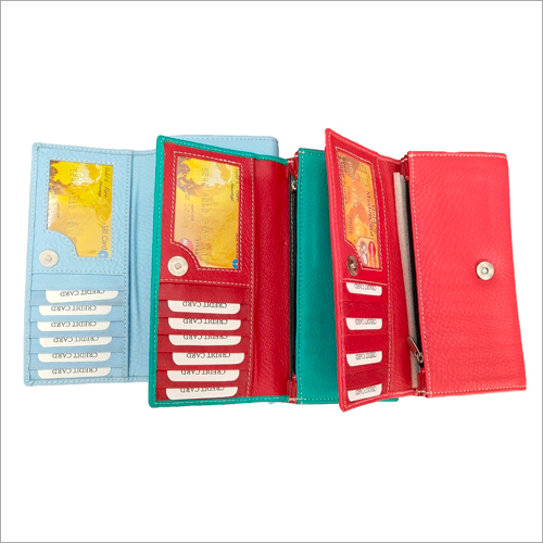 Leather Ladies Wallet Leather Ladies Wallet