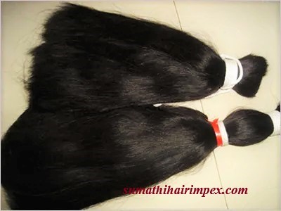 `Black Double Drawn Hair