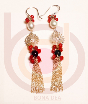 Silver Jewellery Drop Earrings
