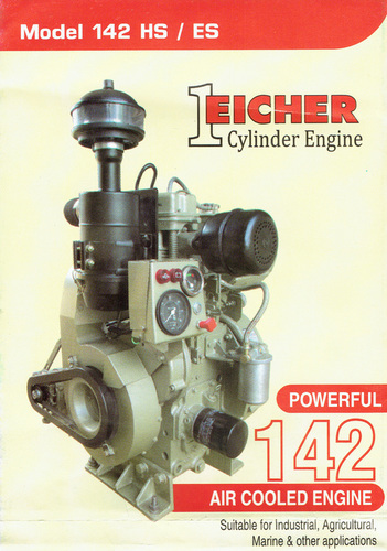 Eicher engine single cylinder