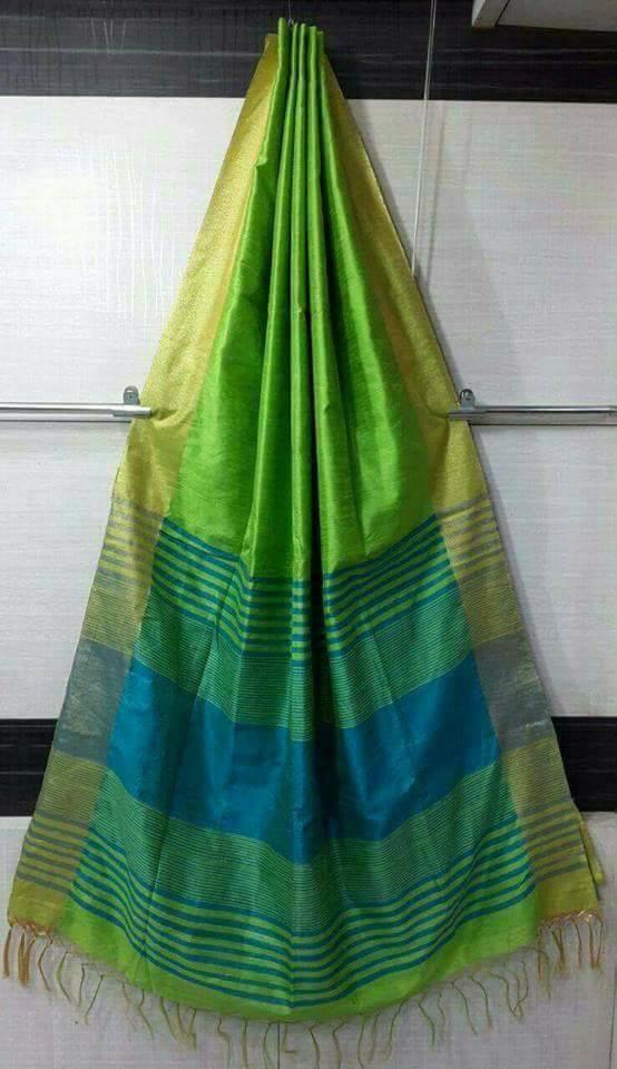 New Cotton Silk saree