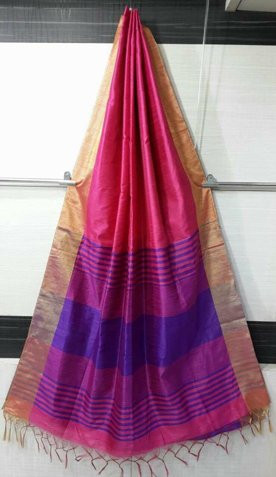 New Cotton Silk saree