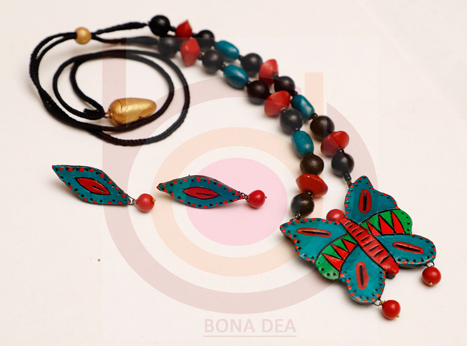 Terracotta Jewellery Stud Earrings