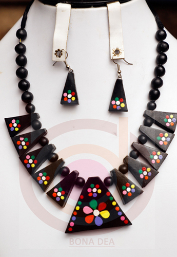 Terracotta Jewellery Drop Earrings