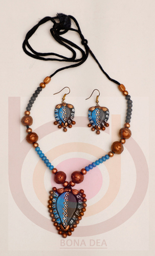 Terracotta Jewellery Drop Earrings