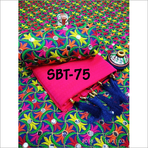 EMBROIDERED FANCY SILK SAREE