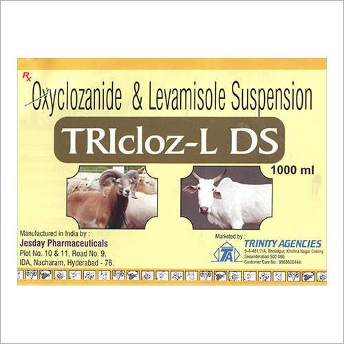 Oxyclozanide And Levamisole Suspension