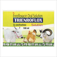 Enrofloxacin Oral Solution - 100 Ml Bottle | Effective Against Gram-negative Bacterial Infections In Cattle, Sheep, Goats, Calves, Swine, For Skin And Respiratory Treatments