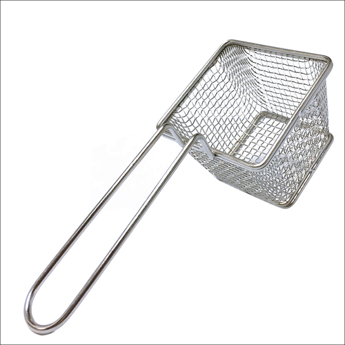 Silver Stainless Steel Chips Strainer
