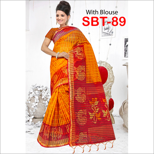 Printed Silk Saree