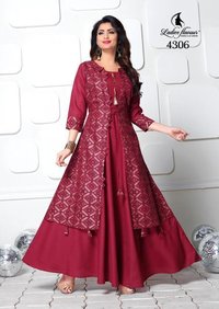 Long Anarkali Kurtis