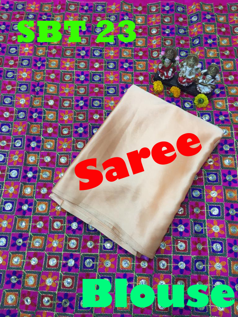 Women's Satin Saree