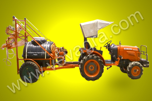 Tractor Drawn Sprayer Pump Capacity: 600 Liter And 1000 Liter Kg/Hr