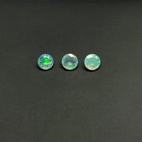 6mm Natural Ethiopian Opal Faceted Round Gemstone