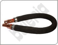 Water Cooled Cables - Copper Material, Black Color, Flexible Design | High Current Transfer For Electric Furnaces, Welding Machines, Induction Furnaces